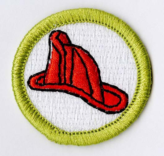 Fire Safety Merit Badge Emblem Official Scouting America Scout Shop